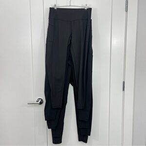 Lot of 5 - Large Black Leggings with Pockets